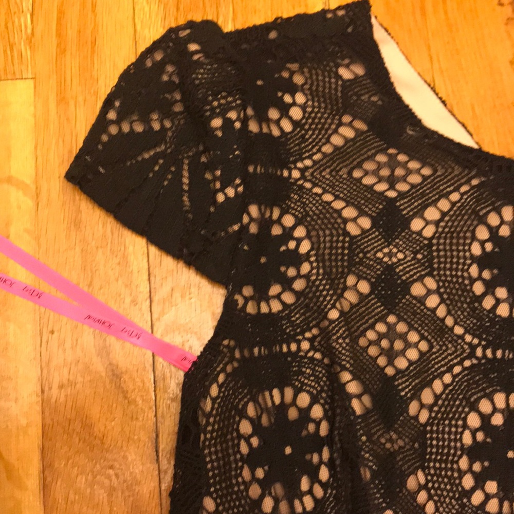 Betsey Johnson dress black lace NWT - Picture 6 of 8
